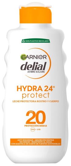 Delial Hydra 24H Protect Leche Protectora Rostro y Cuerpo SPF 20