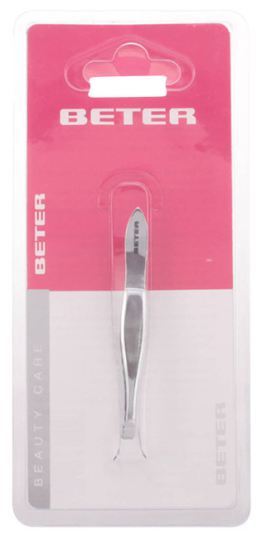 Chromeplated straight-tip tweezers Chromeplated straight-tip tweezers