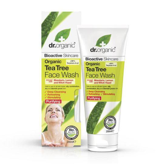 Dr. Organic Organic Tea Tree Facial Cleanser 200 ml