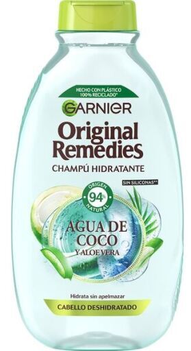 Shampoo Coconut Water and Aloe Vera Original Remedies 300 ml Shampoo Coconut Water and Aloe Vera Original Remedies 300 ml