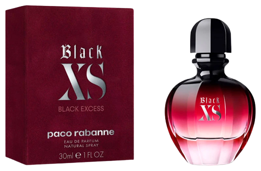 Eau de Perfume Black Xs for Women spray 30 ml Eau de Perfume Black Xs for Women spray 30 ml