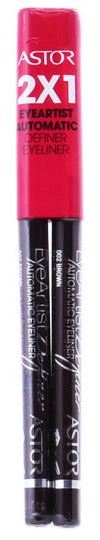 Volume Definer Automatic Eye Liner # 2-Brown 2x1