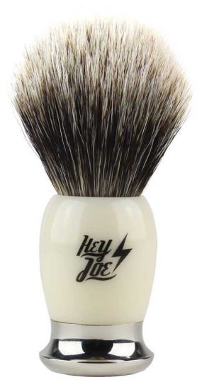 2-Band White Badger Shaving Brush