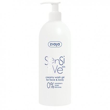 Sensitive Face and Body Cleansing Gel for Sensitive Skin 400 ml Sensitive Face and Body Cleansing Gel for Sensitive Skin 400 ml