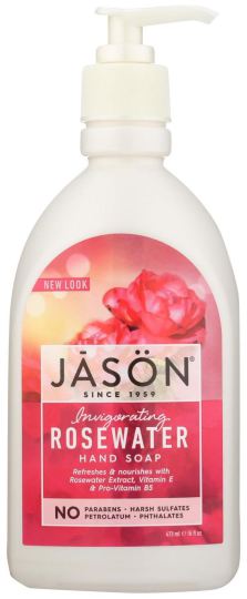 Jas&ouml;n Invigorating Rosewater Hand Soap 473 ml
