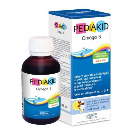 Syrup Pediakid Oméga 3 with 125 ml