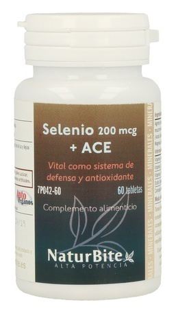 Selenium 200 mcg + Ace 60 Tabs Selenium 200 mcg + Ace 60 Tabs