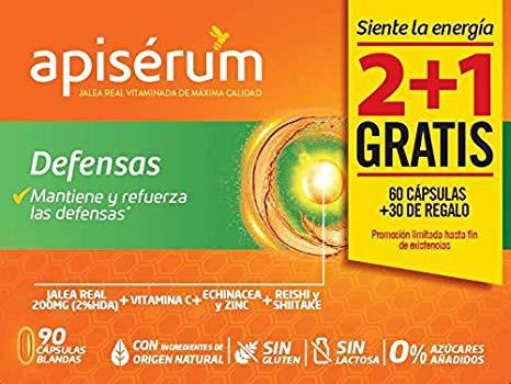 Apisérum Defenses Pack 60 capsules + 30 Gift capsules Apisérum Defenses Pack 60 capsules + 30 Gift capsules