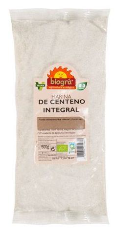 Organic Wholemeal Rye Flour 500 gr Organic Wholemeal Rye Flour 500 gr
