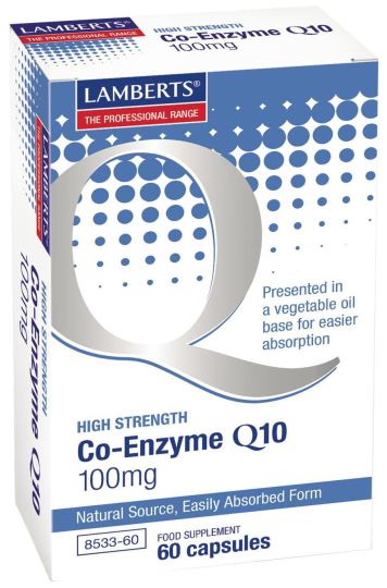 Co-Enzyme Q10 60 tablets - 100 mg Co-Enzyme Q10 60 tablets - 100 mg