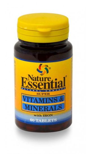 Vitamins & Minerals 600 Mg 60 Tablets Vitamins & Minerals 600 Mg 60 Tablets