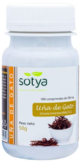 Uña Gato 500 mg 100 Comprimidos Uña Gato 500 mg 100 Comprimidos