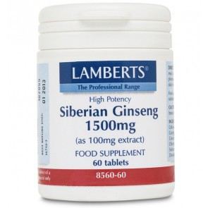 Siberian Ginseng 1,500 mg 60 Tablets Siberian Ginseng 1,500 mg 60 Tablets