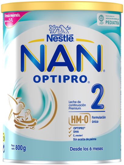 Continuation Milk for Babies Nan Optipro 2 of 800 gr Continuation Milk for Babies Nan Optipro 2 of 800 gr