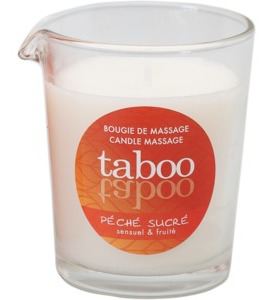Taboo Candle Massage She peche sucre Nectarine 60 gr Taboo Candle Massage She peche sucre Nectarine 60 gr