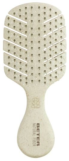 Detangling Brush Mini Natural fiber Beige Detangling Brush Mini Natural fiber Beige