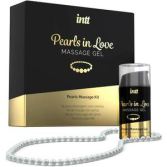 Pearls in love Massage Gel with Pearl Necklace Pearls in love Massage Gel with Pearl Necklace