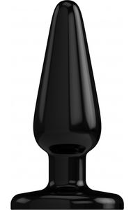 Butt Plug Basic black 10 cm