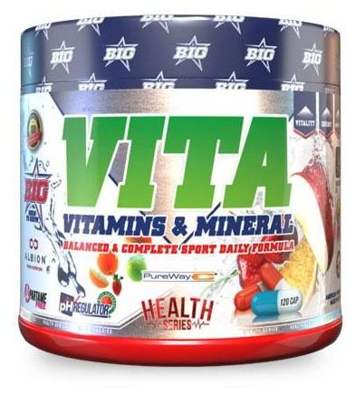 BIG Vita complejo vitam&iacute;nico y mineral equilibrado 120 c&aacute;psulas